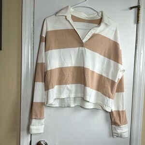 Striped Aerie long sleeve shirt